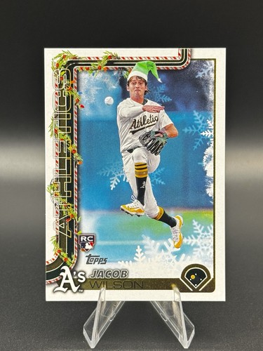 2025 topps holiday jacob - -,