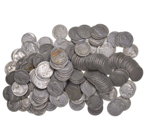 Buffalo nickels date lot of - buffalo, no