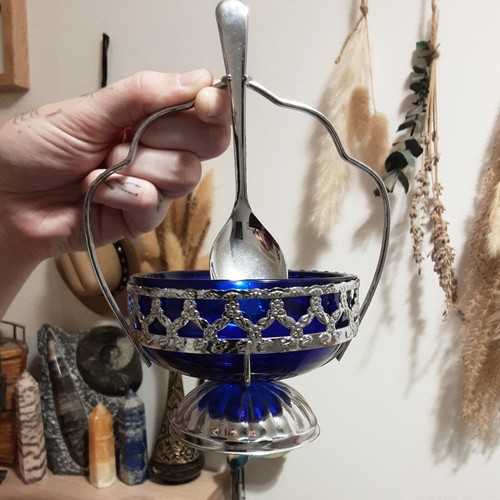 Vintage cobalt blue - vintage, glass