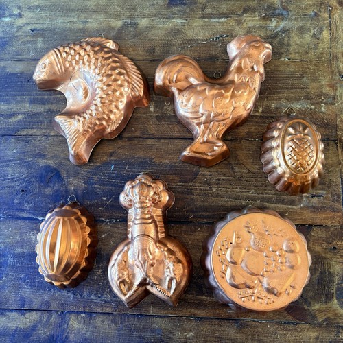 Vintage copper jelly - 6,