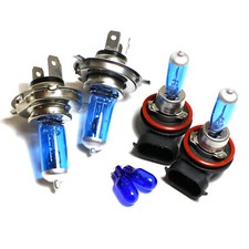 Fits Mini Cooper R56 1.6 55w Super White Xenon HID Main/Dip/Fog/Side Light Bulbs