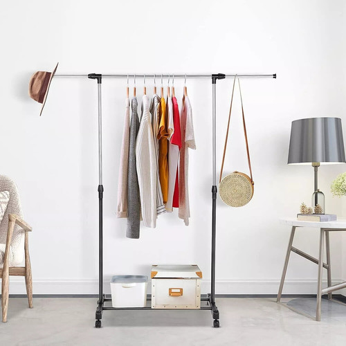 Adjustable clothes rail - clothes,