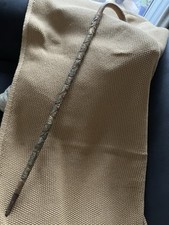 Antique German Walking Stick  33 Plaques of Different Wine Regions Visited