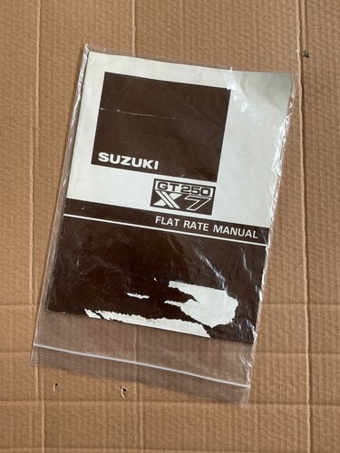 Genuine suzuki gt250 flat - genuine,