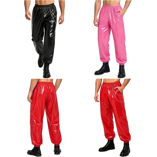 Men trousers loose streetwear - trousers,
