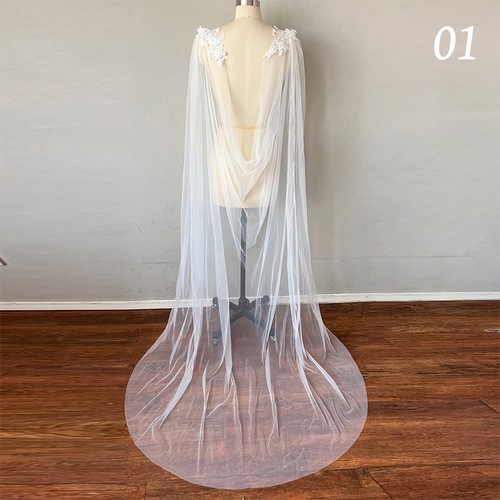 Bride lace mesh shawl - bride,