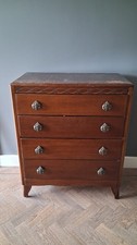 Vintage Wooden 4 Draw Chester Draws.