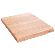 Bathroom Countertop Live Edge