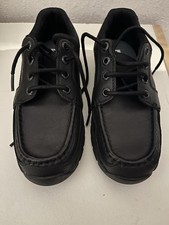 Rhino Boys’ Black Leather