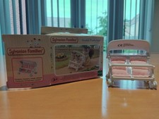 Sylvanian Families Double Pushchair with box
