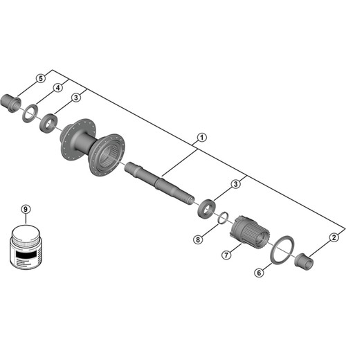 Shimano spares cycle bicycle - spares,