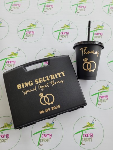 Personalised wedding ring - personalised,