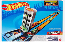 Hot Wheels Dragstrip Champions Track Set Race Track Toy