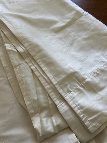 West elm ivory - 100%, silk