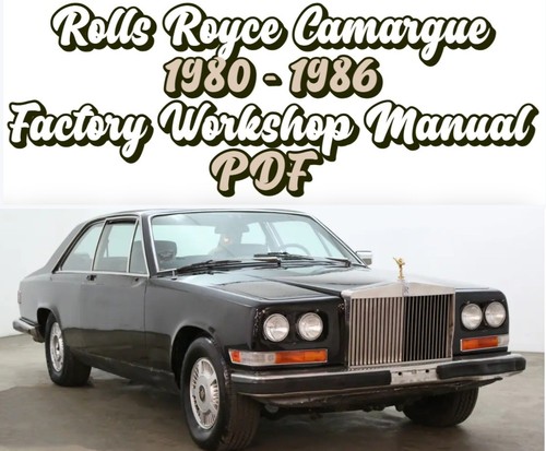 Rolls royce camargue 1980 - rolls,