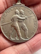 Fire and Rescue Service Long Service And Good Conduct Medal Exemplary Service