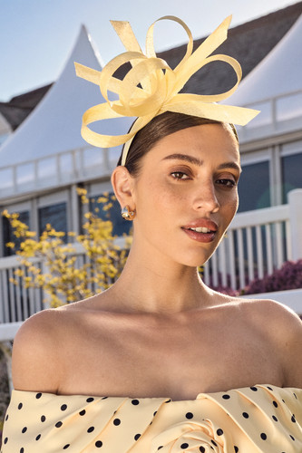 Coast lemon fascinator womens - lemon,