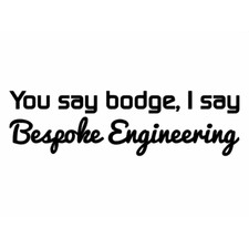 Bespoke Engineering Sticker