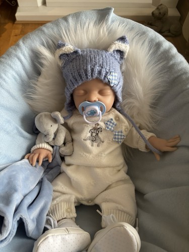 Full silicon baby boy reborn - silicon,