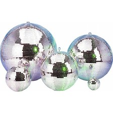 Silver Mirror Balls Glitter