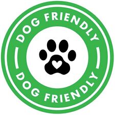 We Are Dog Friendly Shop Cafe