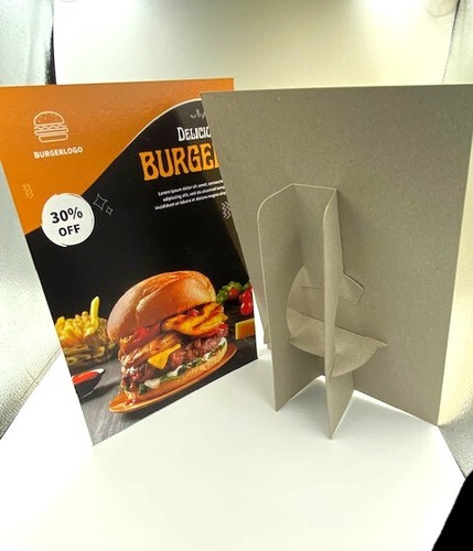 Poster stand menu - poster,