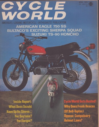 Cycle world april 1970 vol - april,