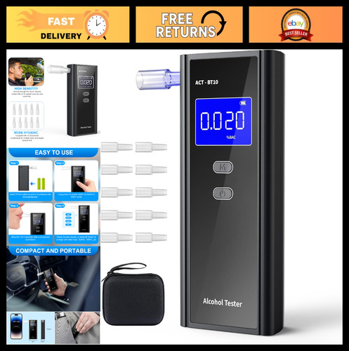 Alcohol breathalyzer tester - alcohol,
