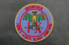 Royal Air Force 9th Squadron - Groundcrew - Morale Patch - No3313