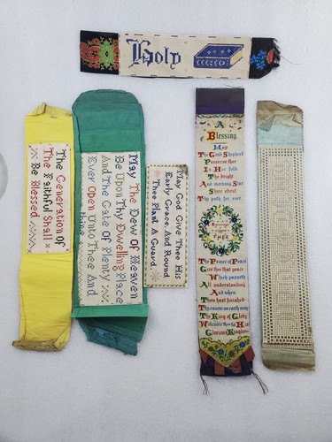 Antique holy bookmark - antique,