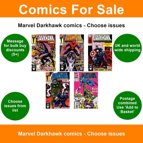 Marvel darkhawk comics - darkhawk,