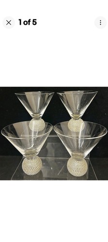 Elegant crystal base martini - elegant,