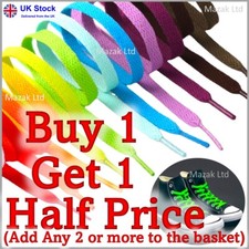 Flat Shoe Laces Boots Trainers