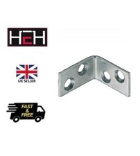 Small Steel Right Angle Bracket 25mm x 25mm x 15mm L Shape Bracket Corner Repair