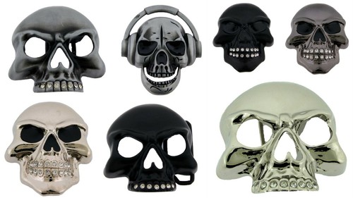 Pirate skull belt buckle cross - pirate,