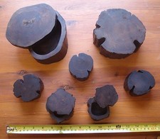 Fair Trade Rustic Wooden Log