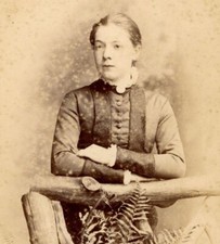 Antique cdv carte - cdv, de