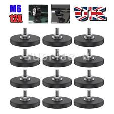 12x Rubber Coated Magnet M6
