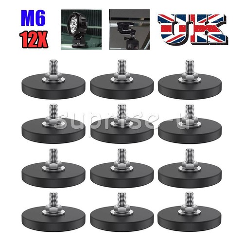 12x rubber coated magnet - 12x,