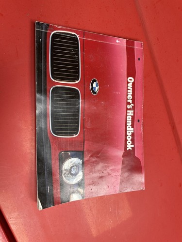 Bmw owners handbook user - owners,