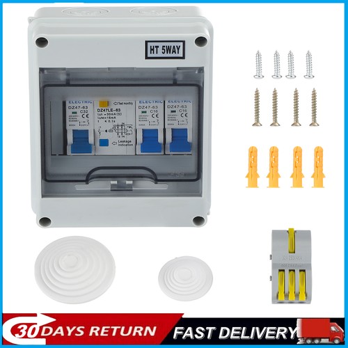 Weatherproof caravan fuse box - caravan,