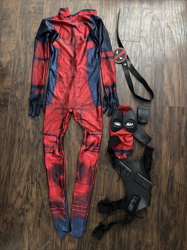 Deadpool kids cosplay costume - deadpool,
