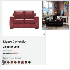 Compact Mezzo Range 2 Seater Sofa- Quality & Beautiful Piece Of Furniture