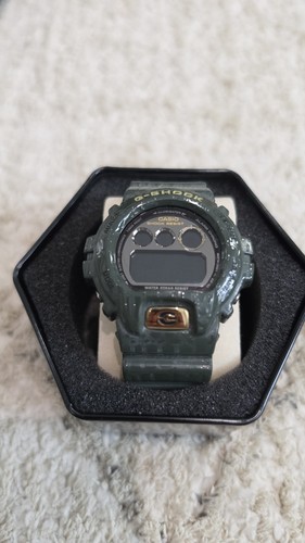 Casio shock dw6900cr green - casio,