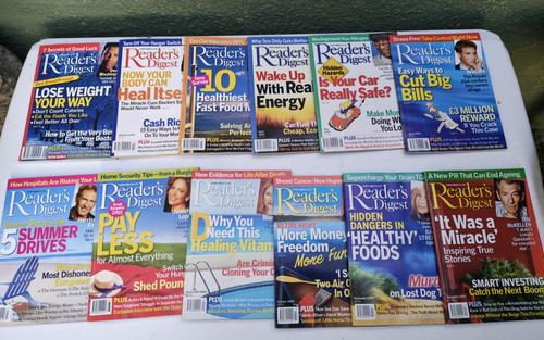 Readers digest magazines 2003 - magazines,