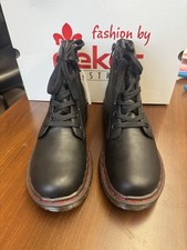 Ladies Rieker Stylish Lace Up Detailed Ankle Boots