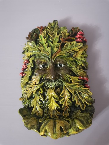 Green man decorative garden - green,