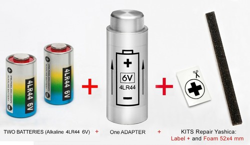 Adapter battery 6v lr44 - adapter,