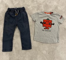 Next Baby Boy Linen Trousers
