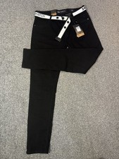 Barbeck Crosshatch Black Label Jeans Size 36 Slim Fit